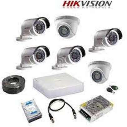 cctv camera7 Channel KIT Cctv Hikvision Camera 20m With Night Vision image 1