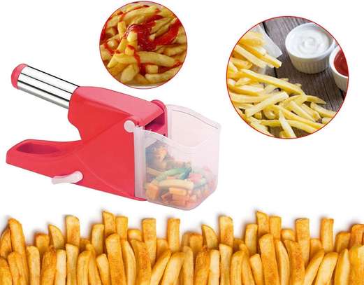 Kitchen Multi-functional Potato & Vegetable French Fries & Finger Chips Chipser image 1