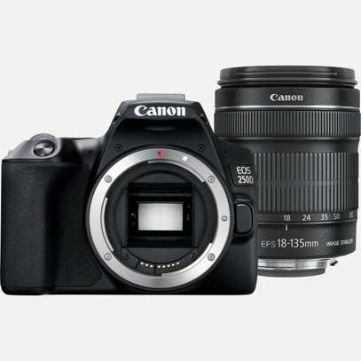 Canon EOS 250D DSLR Camera with EF-S 18-55mm Lens image 1