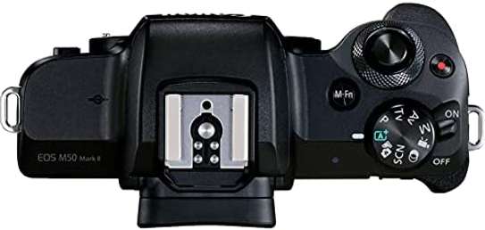 Canon EOS M50 Mark II Mirrorless Camera + EF-M 15-45mm STM image 1