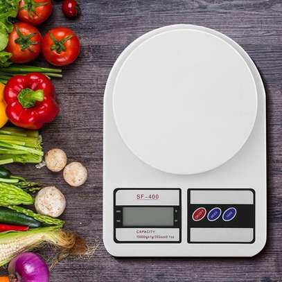 Digital Kitchen Electronic Weighing Scale White normal image 4