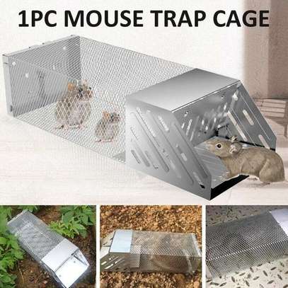 Reusable Rodent Animal Mouse Live Trap Hamster Cage image 1