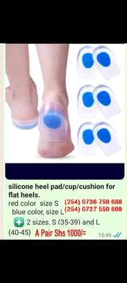 Silicon heel pad cushion (unisex) image 3