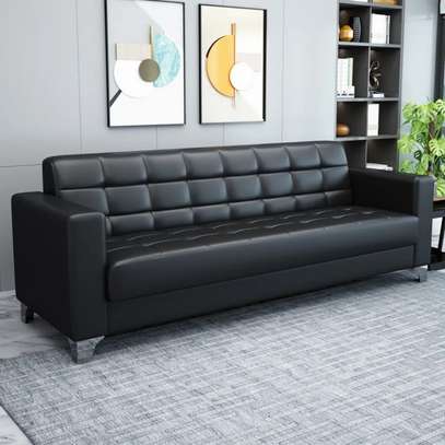 Office Sofa: Executive 3 Seater Sofa, Modern Office Seating image 5