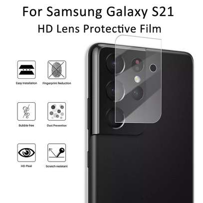 Camera Lens Tempered Glass Protector for Samsung S21 Ultra image 1