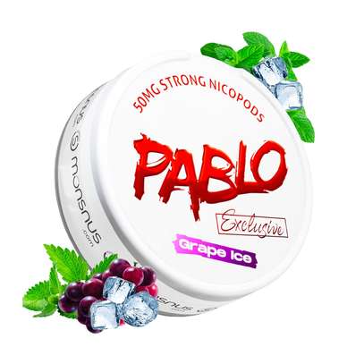 PABLO Exclusive Grape Ice (Strength 8) image 1