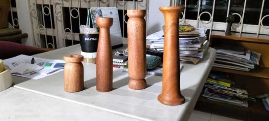Wooden Candle Holders image 4