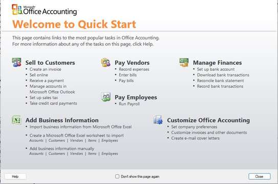 Microsoft Accounting, Microsoft Dynamics Accounting image 1