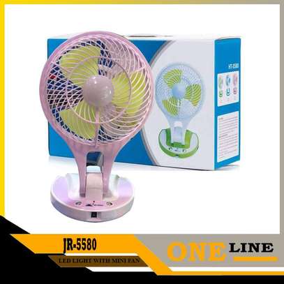 Home Portable Rechargeable Fan & Lighting image 9