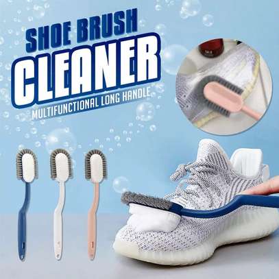Long handle shoe brush cleaner image 1
