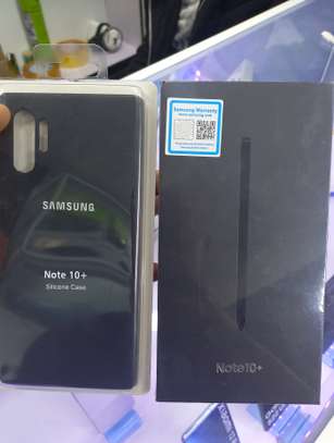 Samsung galaxy note 10 plus 256gb+12gb ram, free cover image 1