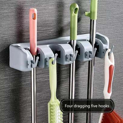 ♦️Heavy mop holder with hooks image 5
