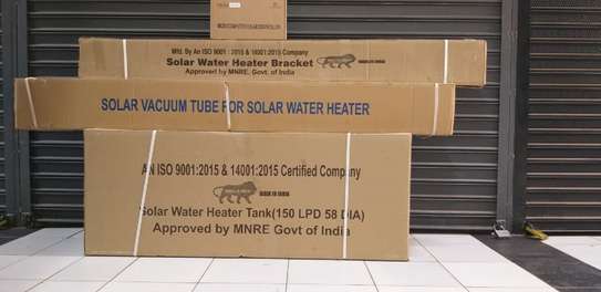 Complete 150 Ltrs Solar Water Heatersystem image 2