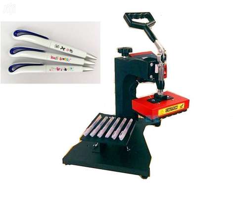 New 6 In 1 Pen Press Machine For Printing Ball Pen image 1