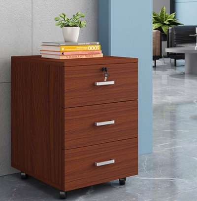 Office Cabinet: Customized Pedestal with 3 Drawers image 1