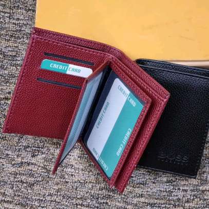 Designer leather wallet image 1