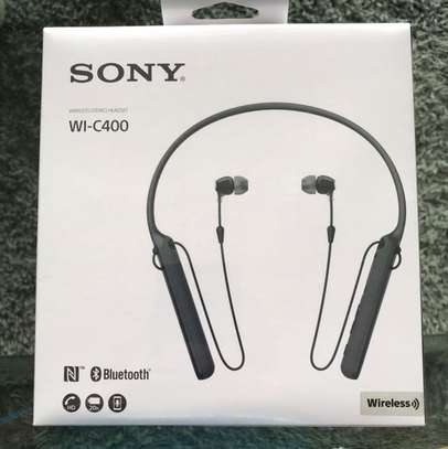 Sony WI-C400 Wireless Bluetooth Neckband in-Ear Headphones with Mic image 1