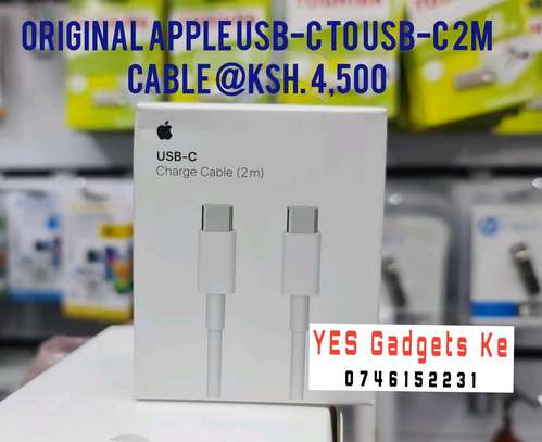 Original Apple USB-C To USB-C 2M Cable image 1