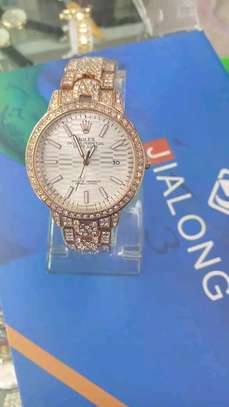 Iced Rolex wrist watch image 1
