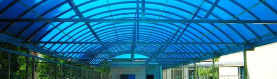 BLUE POLYCARBONATE SHEETS FOR ROOFING image 3