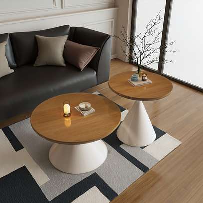 Nordic Solid Wood Coffee Table image 3