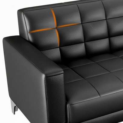 5-Seater Executive Office Leather Sofa image 4