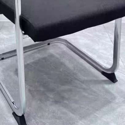 Office Chair : Metallic Legged Boardroom Office Chair image 3
