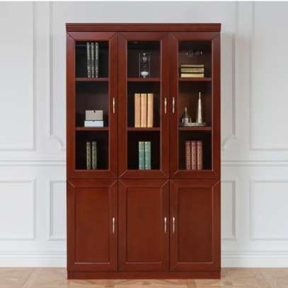 3-Door Wooden Office Cabinet image 6