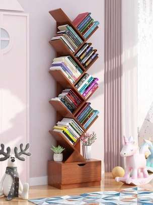 8 Tier Wooden Home Office Bookshelf image 13
