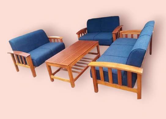 7 Seater Fabric Meeting Office Sofa image 10