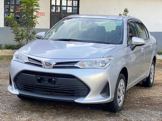 Toyota  Axio None hybrid 2019 model silver color. image 17