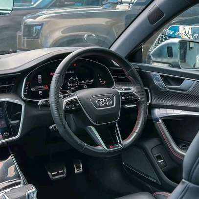 Audi RS7 Black High-Performance Sedan LED image 11