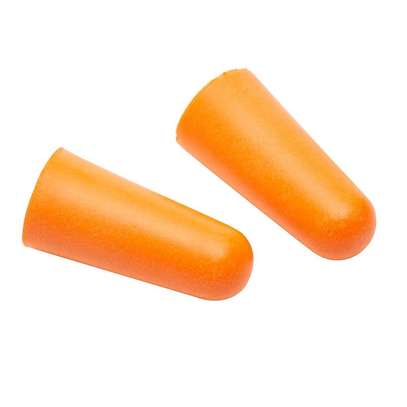 Disposable Orange Uncorded PU-Foam Earplug image 4
