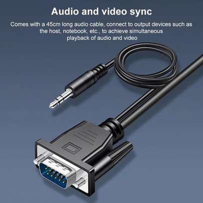 VGA To HDMI Converter Adapter Cable With Audio image 6