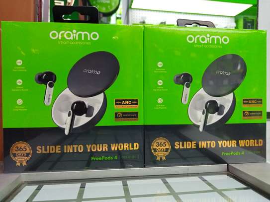 Oraimo FreePods 4 ANC Noise Reduction TWS Earbuds image 1