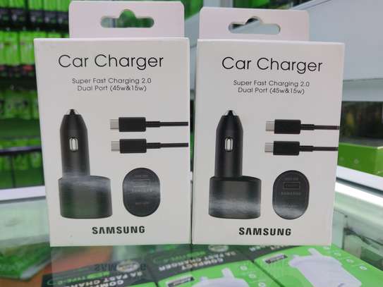Samsung Super Fast Dual Car Charger (45W+15W) image 3