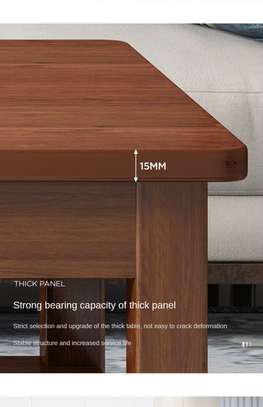 Coffee Table: Rectangular Executive Tea Living Room Table image 3