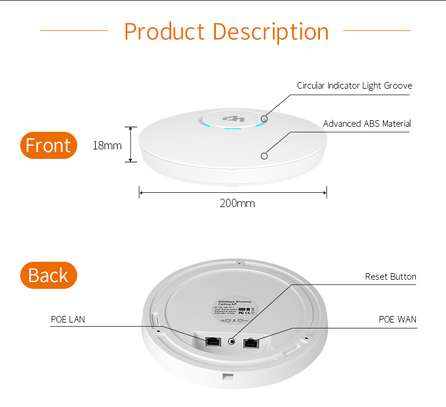 COMFAST CF-E320N V2 Ceiling Access Point image 3