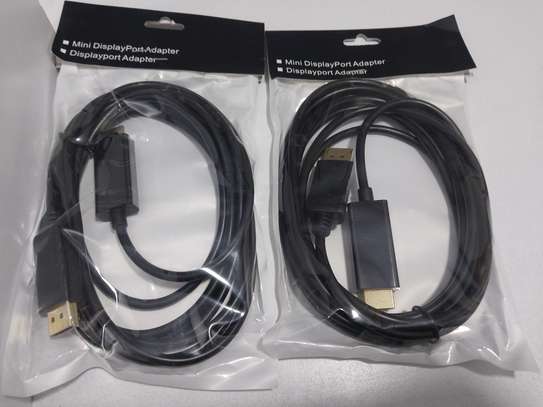 10ft (3m) DisplayPort to HDMI Cable - 4K 30Hz - DisplayPort image 1