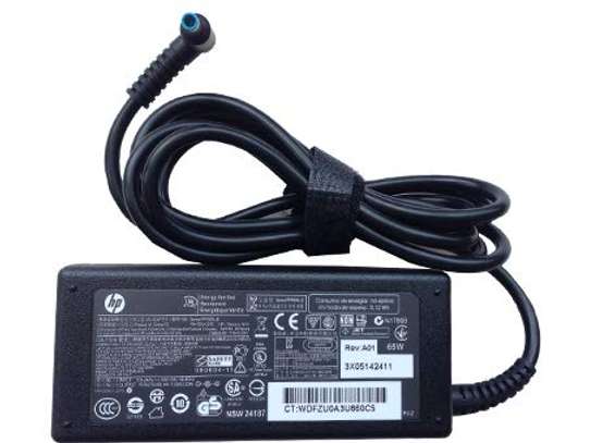 Hp blue pin 65w laptop charger image 2