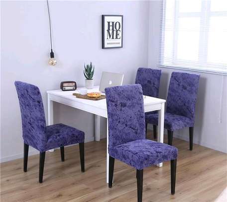 Large Size Stretchable Dining Seat Covers. image 4