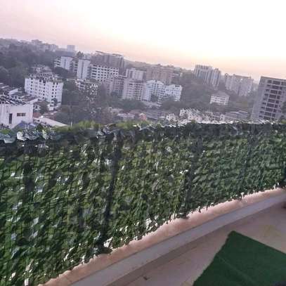 Artificial green fence image 1