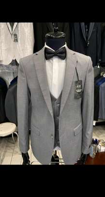 Grey Slim Fit Suits image 2