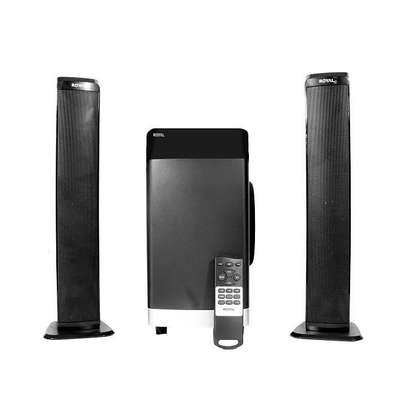 Royal 2.1CH Mutimedia Speaker System - Black image 1