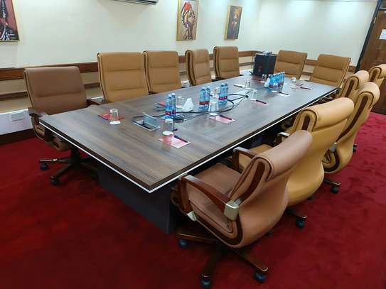 Conference Table: Office Conference Table, Boardroom Style image 2