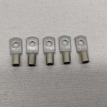 5Pcs SC 10-4 10mm2 4mm Bolt Hole Crimp Cable Lugs. image 2
