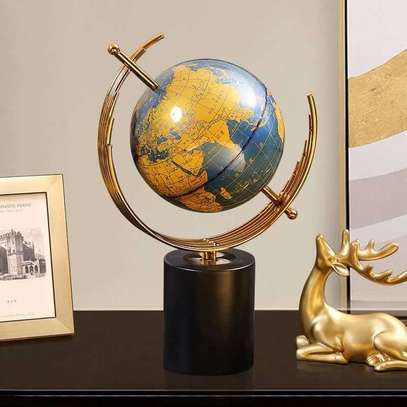 Creative Earth Globe Ornaments Decor image 1