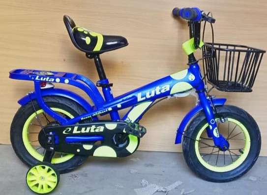 Luta Kids Bike Size 12(2-4yrs) Blue3 image 1