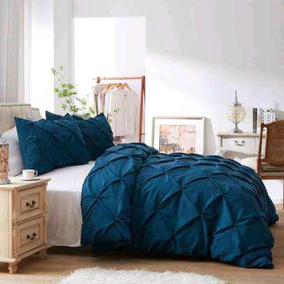 Pinch pleat pintuck duvet set image 2