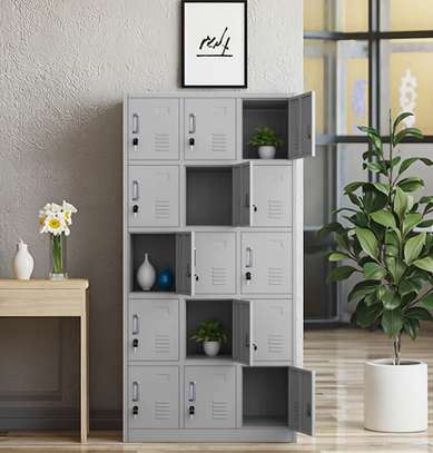 Office Cabinet : 15-Door Steel Locker image 4